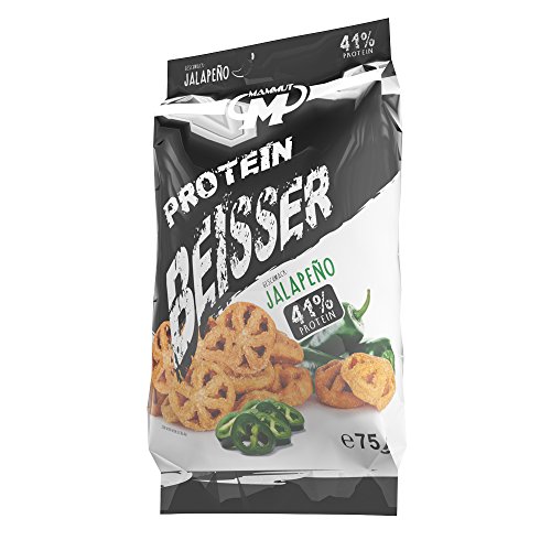 Preisvergleich Produktbild Mammut Protein Beisser - 75g Beutel (Jalapeno)