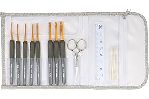 Tulip Etimo Crochet Hook Set - Royal Silver