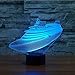 Produktbild Illusion Lampe Kreuzfahrtschiff Modellierung Usb Tischlampe 3D 7 Farben Ändern Atmosphäre Led Boot Nachtlicht Baby Schlaf Beleuchtung Schlafzimmer Dekor Geschenke