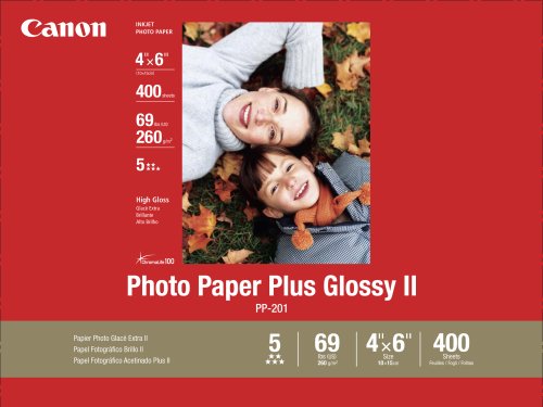 Preisvergleich Produktbild Canon CANON PHOTO PAPIER 10X15 PP-201, 400 Blatt