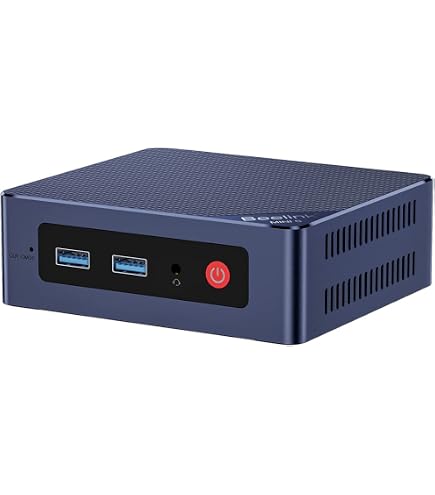GMKtec Mini PC NucBox G5, Intel 12th Gen Alder Lake N97 (up to 3.6