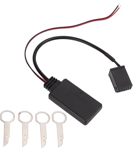 🎵 Adaptador Bluetooth 5.0 Para Coche Akozón Con Micrófono: Convierte Tu Radio 6000CD En Manos Libres Y Streaming De Música. Compatible Con Focus, Mondeo, Fiesta, Fusion (2005+).