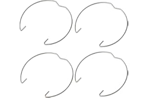 XJKLBYQ MR11 retenue des Anneaux de Ressort Clips de Fermoir, 4pcs Lampe de retenue Clip à Ressort, diamètre 35 mm Solder de bulbe halogène LED - en éclairage encastré