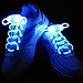 Produktbild UChic 4 Pairs Wasserdichte Leuchtende LED Schnürsenkel Mode Leuchten Casual Sneaker Schnürsenkel Disco Party Nacht Glühenden Schuh Saiten (Farbe nach dem Zufall)