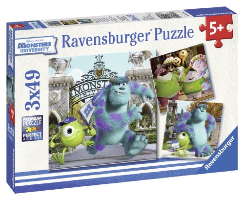 Ravensburger Monsters University Puzzle 3x49pc