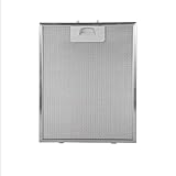 limpiar filtros campana extractora teka filtro campana extractora 320x260 Compatibilidad: revisar la segunda imagen y verificar que las medidas del filtro coinciden con las de sus filtros actuales Repuestos de alta calidad 100% aluminio, se puede lavar en el lavavajillas