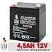 Produktbild Blei Akku 12V 4,5Ah Batterie Bleigel Elektroauto Solar Notstrom 4ah 12Volt