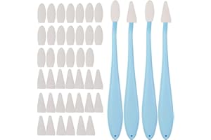 JYNXOR Kit da Gomma Pane 4 Gomma per Schizzi, con 40 Teste Spugne Kit Disegno Professionale Forniture Artistiche per per Pittura Schizzo, Tortillons per Ombreggiare, Dettagliare e Correggere i Disegni