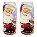 Produktbild Socken Unisex Bunt Winter Weihnachten Elch Santa 3D Printed Christmas Sock Warm für Damen