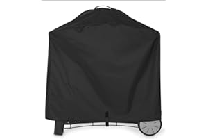 AMZBBQ® Copertura per barbecue di alta qualità, resistente alle intemperie, 100 x 110 x 60 cm, 100% impermeabile, per barbecue a gas ed elettrici, resistente ai raggi UV, con rivestimento di alta