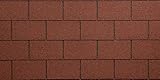 cubiertas y tejados sa superficia: 2.32 metro² Eco Roof Cubierta para tejado, Bituminosa, granagliata, rojo