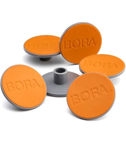 BORA Duizendpoot CT6 36 inch hoge draagbare opvouwbare werkstandaard met draagriem, inklapbare werkbank, bouwtafel, ondersteuning, zaagkop, 2ft x 4ft, 36 inch werkhoogte, 2 pond gewichtscapaciteit