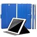 Produktbild Samsung Galaxy Tab S2 8.0 | iCues Manzano Tasche | 360° Standfunktion Peacock Blau | Premium Stand Extra Leicht sehr Dünn Leder - Imitat Book Klapphülle Schutz Etui zum aufklappen Flip Case Schutzhülle Booklet Hülle Wallet