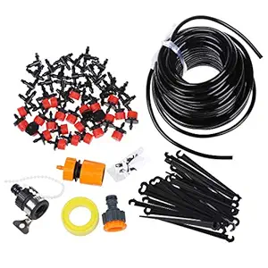 Generic 20M DIY Mini Drip Irrigation System Plant Self Watering Garden Hose Kits