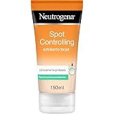 Neutrogena Spot Controlling Facial Scrub (1 x 150ml) Facial Cleanser with Purifying Salicylic Acid to Combat and Help Remove