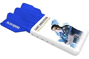 Unicorn Slider Darts Case | Holds 1 Fully Loaded Set of Darts | Adjustable to 160mm Long | Lanyard & Carabiner