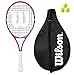Produktbild M D Trading Wilson Tennisschläger, Junior, 19,21,23,25 + 3 Pink/Orange mit, rose, 25