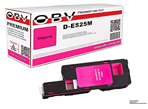 OBV kompatibler Toner ersetzt Dell 593-BBLZ / WN8M9 für E525 E525W magenta 1400 Seiten