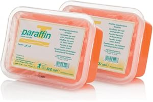 XANITALIA Paraffina rosa in qualità premium – 2 x 500ml