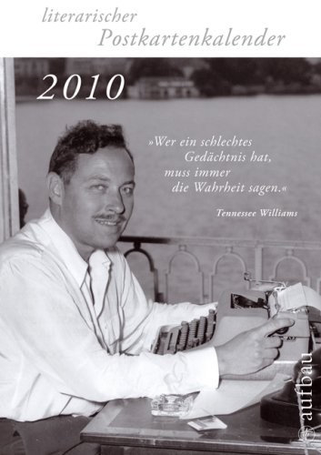 Literarischer Postkartenkalender 2010: 1. Jahrgang