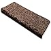 Produktbild casa pura Stufenmatten Uni Nougat | Qualitätsprodukt aus Deutschland | GUT Siegel | kombinierbar mit Läufer | 65x23,5 cm | rechteckig | 15er Set