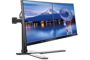 iiyama DS1002D-B1 Dual Screen Desktop Stand - Black