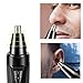 Ear Nose Trimmer, BESTOPE Electric Ear and Nose Hair Clipper with Water Resistant Stainless Steel Rotation Blade for Men and Women Hair Groomer, Power Indictor Light, Battery-Operated