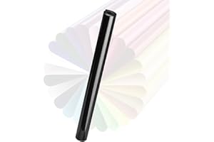 XINART Heat Transfer Vinyl Compatible with Cricut Mats,12" x 3ft Black HTV Vinyl Roll for T Shirts,Black Iron on Vinyl for DIY Heat Vinyl Iron-on Design,Premium Easy to Cut & Weed