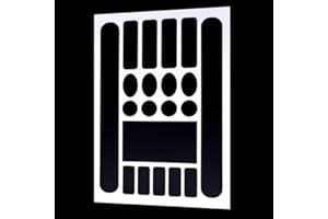 WASAGA Bike Sticker, Bicycle Frame Protector Chainstay set for Cycle MTB BMX V3