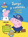  Juega y colorea con Peppa y George (Peppa Pig. Actividades): (Incluye adhesivos)