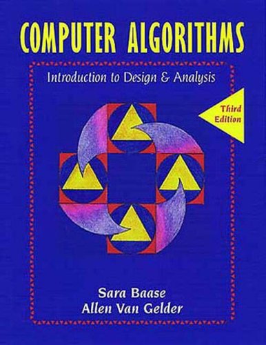 Télécharger Computer Algorithms: Introduction to Design and Analysis livre En ligne