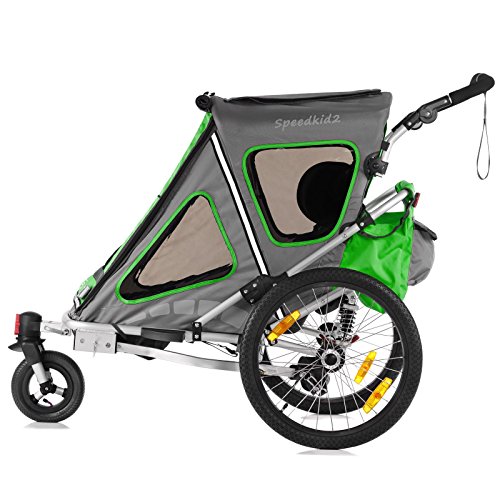 QERIDOO Kinderfahrradanhänger Speedkid2 Transportwagen Handwagen - 3