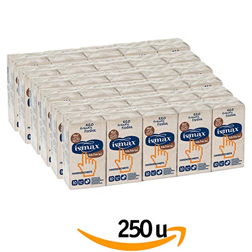 Pañuelos Reciclado Multiusos Pack 250 Unidades - 3 Capas Absorbente Ecologico EXTRA XXL - NO IRRITANTE