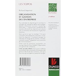 Organisation et gestion de l'entreprise - 2e édition