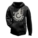 Wings (Hoodie,Schwarz,Gr��e M) - Foo Fighters
