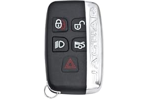 SUPER1 New Remote Key Shell Case Fob 5 Button for JAGUAR JLR XJ XJL XF