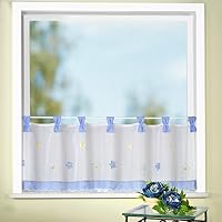 Suchergebnis Auf Amazon De Fur Bistro Gardine Blau Weiss Kuche