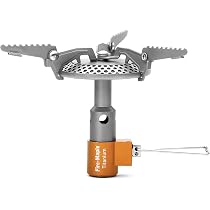 Campeggio Accessori Utili Fornello A Gas Portatile Fire-Maple - Ultraleggero 2800W Per Campeggio Fornello A Gas Portatile Titanio - 11