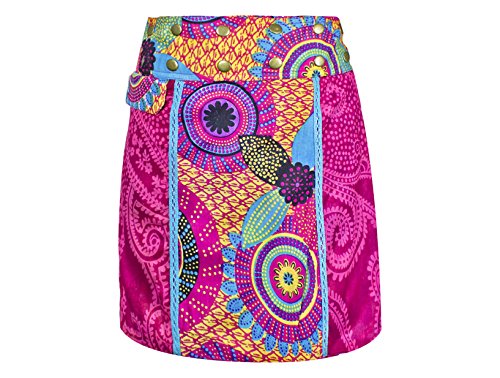 Preisvergleich Produktbild Sunsa Damen Wenderock Wickelrock Sommerrock Minirock 15912