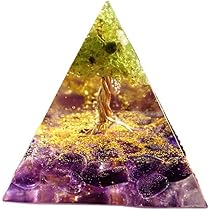 Piramide Di Orgonite Con Ossidiana, Energia Per Yoga - Foto 8