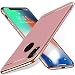 Produktbild MMLC iPhone Xr 6.1 inch Hülle, 3 in 1 Ultra Dünner Harter Anti-Kratzer Stoßfestes Elektrodengestell mit Beschichteter Oberfläche Ausgezeichneter Griff-Fall für Apple iPhone Xr 6.1 (Rose Gold)
