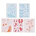 Segolike 5 Pieces PP Material Kids Drawing Craft Drawing Template Stencils 21x15cm #2 RS.385.00