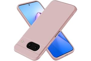 EASSGU Custodia per Google Pixel 8 (6.17" Inches), Cover Morbida in Silicone TPU - Polvere di sabbia