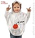 Produktbild Kinderkostüm Geist Buuh Gr. 104/116 Halloween Kostüm Gespenst Umhang Überwurf Cape