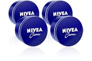 NIVEA Creme - Crema Hidratante Corporal y Facial - Hidratación Intensiva - Crema Universal, Multiusos para Toda la Familia - Piel Suave e Hidratada - Uso Diario - Todo Tipo de Piel - Pack de 4x 400 ml