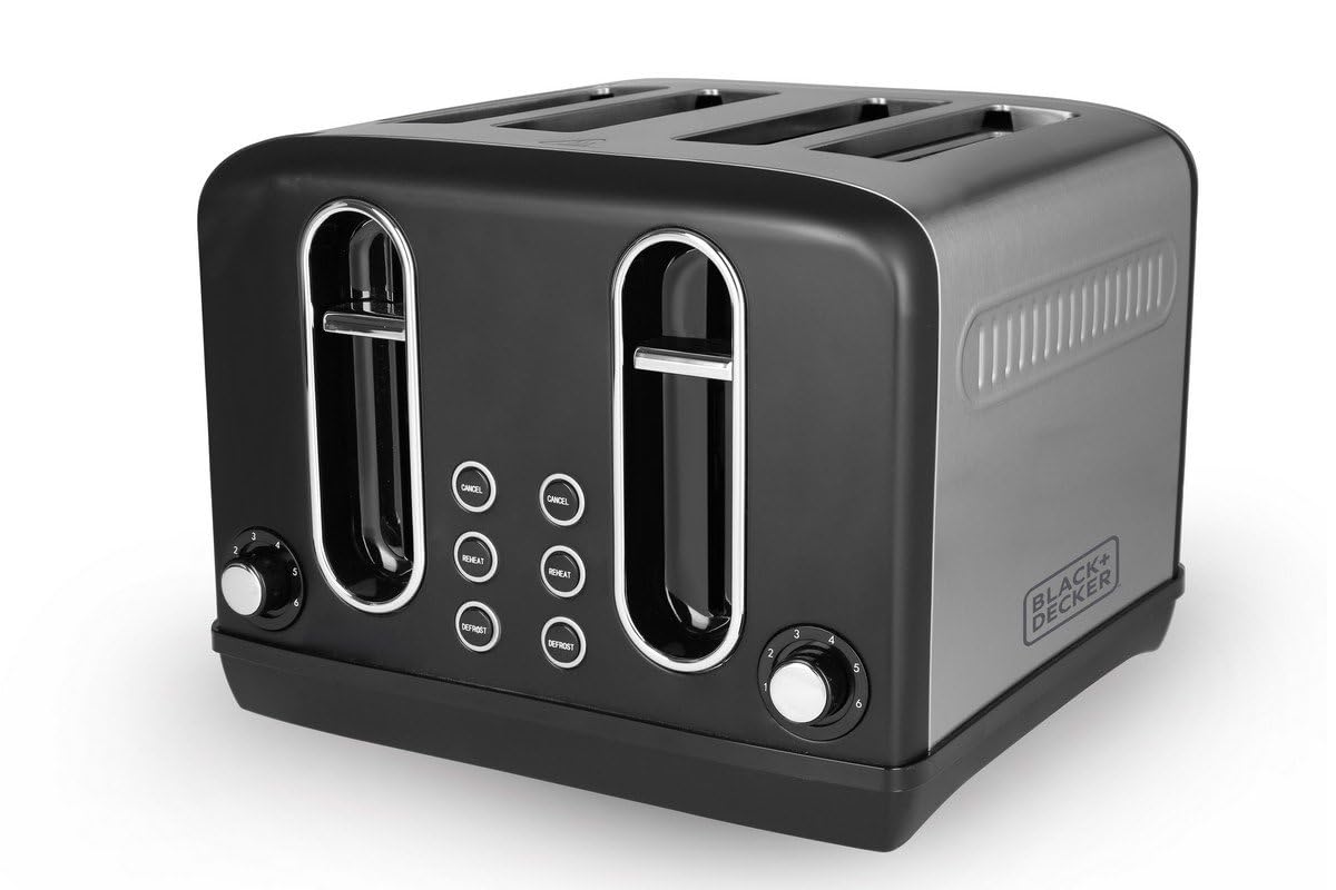 Black+Decker Toaster Review 4 Slice with 6 Browning Levels and Warranty