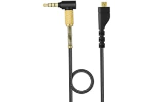 Adhiper Arctis 5 Replacement Audio Cable - 1.5M Auxiliary Cable Compatible with SteelSeries Arctis 3/5, 7, Pro Gaming Headphones