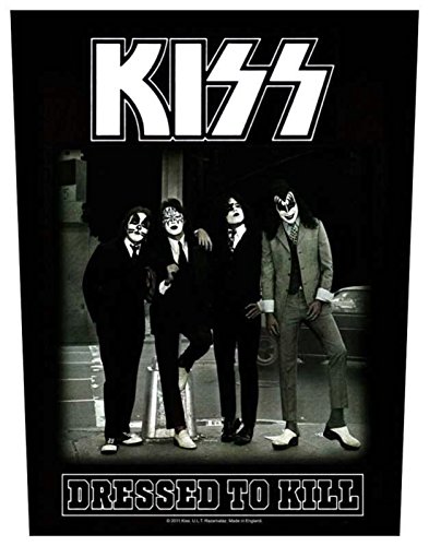 Preisvergleich Produktbild Kiss Dressed To Kill Rückenaufnäher