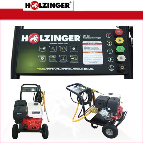 Holzinger Benzin Hochdruckreiniger HBHDR13-250 – 13 PS / 250 bar max. - 2