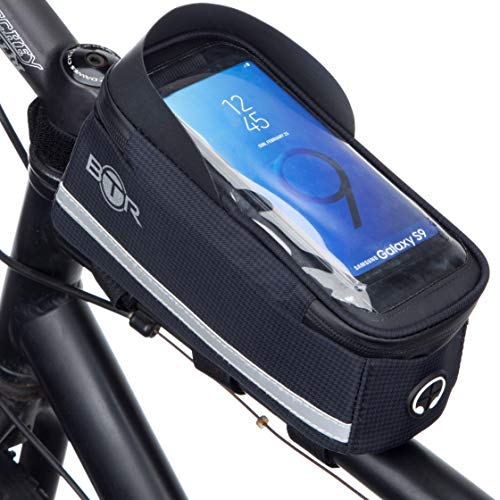 BTR Rahmentasche Fahrrad mit GPS/Handytasche, Fahrradtasche Rahmen GEN6